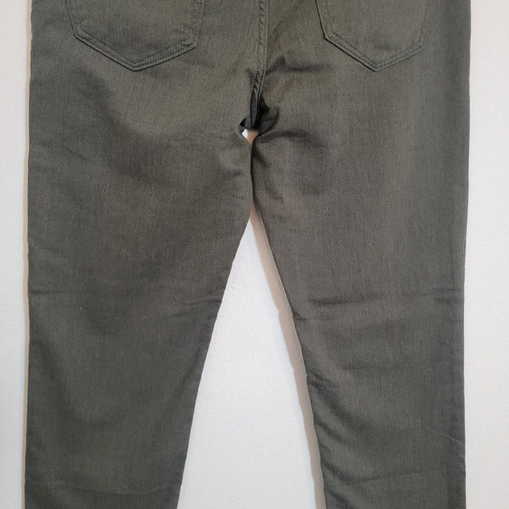 Banana Republic Travel Jean Slim Fit Pant Men 33x30 Green Chino Golf Performance